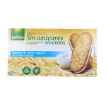 Biscuiti fara zahar Sandwich cu crema de iaurt Gullon 220g