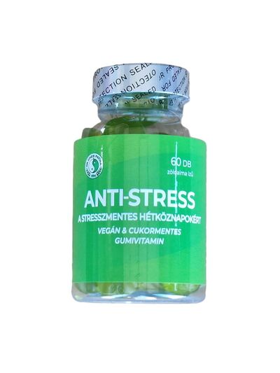 Jeleuri gumate ANTI-STRESS- vegan, fara zahar -60 buc. Dr Chen