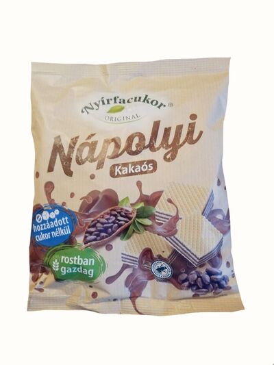 Napolitane cu cacao Nyirfacukor 180g