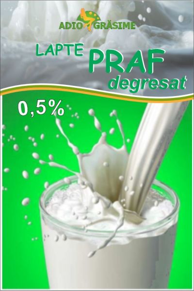 Lapte Praf degresat 0.5%   250
